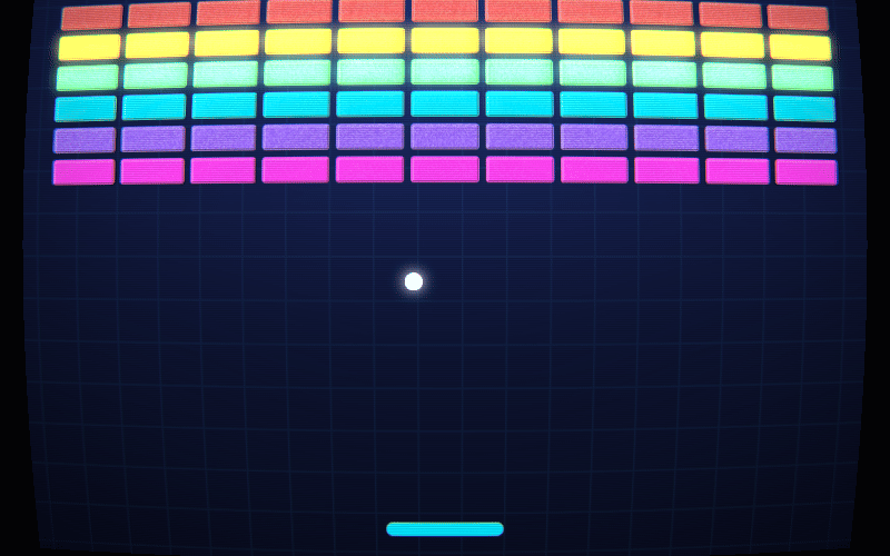 Brick Breaker Neon Arcade gameplay