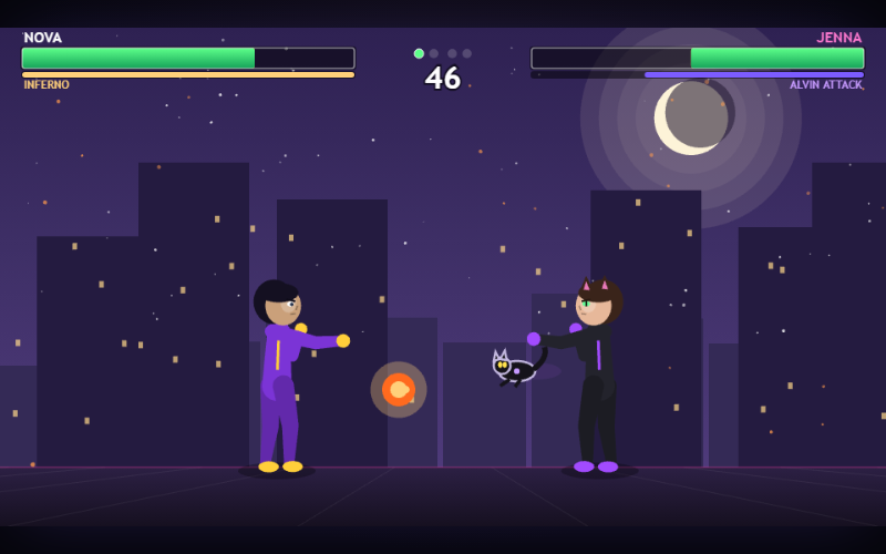Cat Clash fighting game