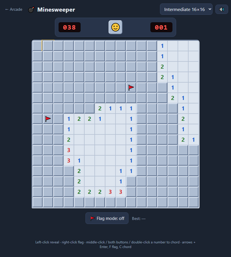Minesweeper gameplay